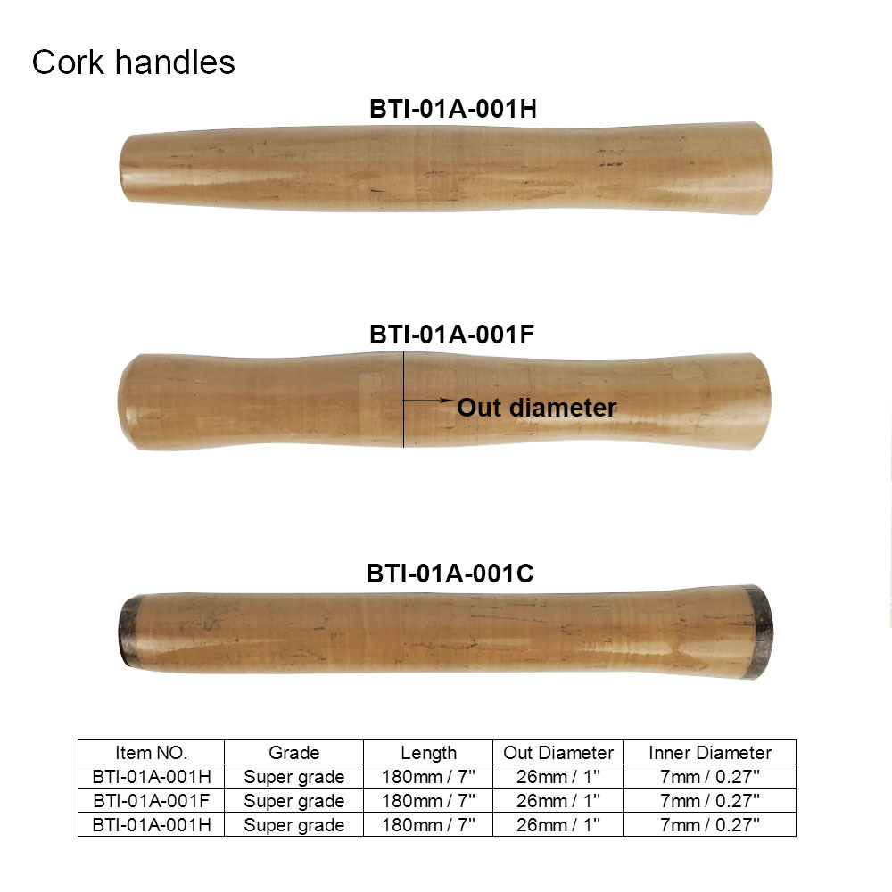 Cork handle