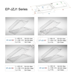 EP-JZJ1 (06-09) Clam Shell Box