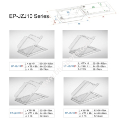 EP-JZJ10 (11-51) Clam Shell Box