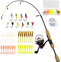 Ice fishing rod and reel combo set 2