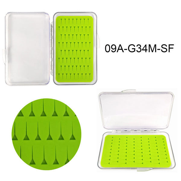 Super Slim Plastic Box With Silicone Insert