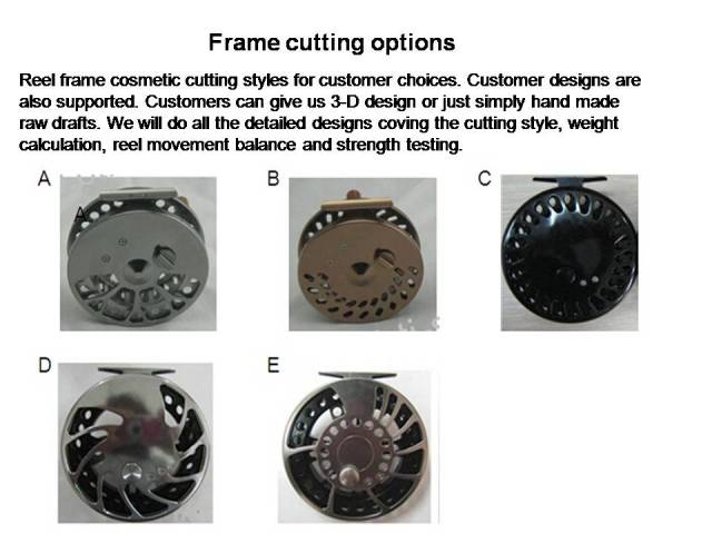 Centerpin reel customer design