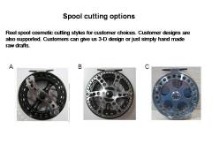Centerpin reel customer design
