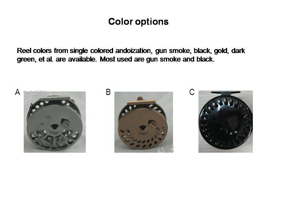 Centerpin reel customer design