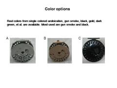 Centerpin reel customer design