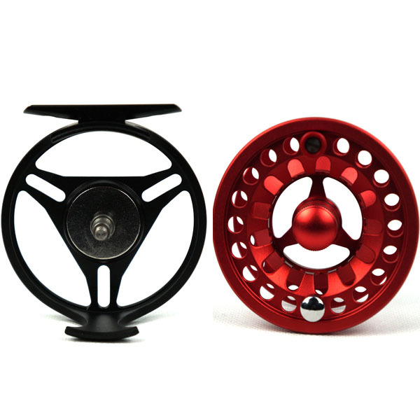 CNC-I-NT New design alum die cast machined cut fly reel