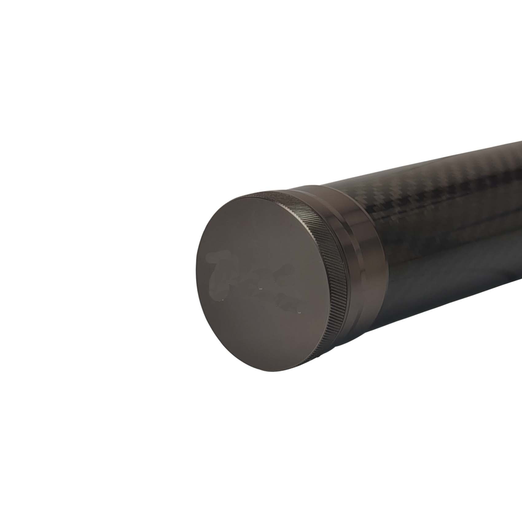 Carbon rod tube with 3K cloth