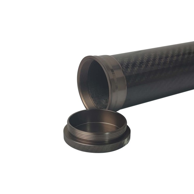 Carbon rod tube with 3K cloth