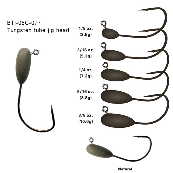 BTI-08C-077: Tungsten tube jig head