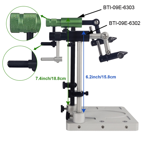 BTI-09E-6303 fly tying vise