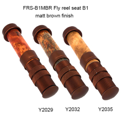 BTI-FRS-B1 Fly reel seat B1 matt brown finish