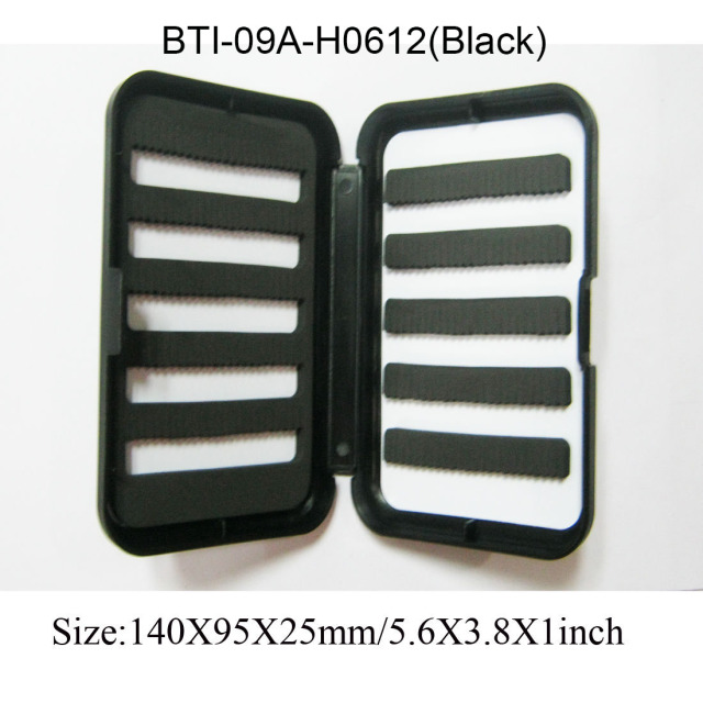 09A-H0612, 09A-H0613(W4T) Plastic fly boxes with slit foams