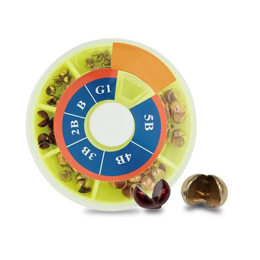 Lead split shot rubber coated