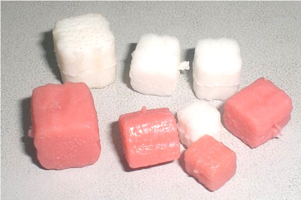 Fake pork meat baits -QL