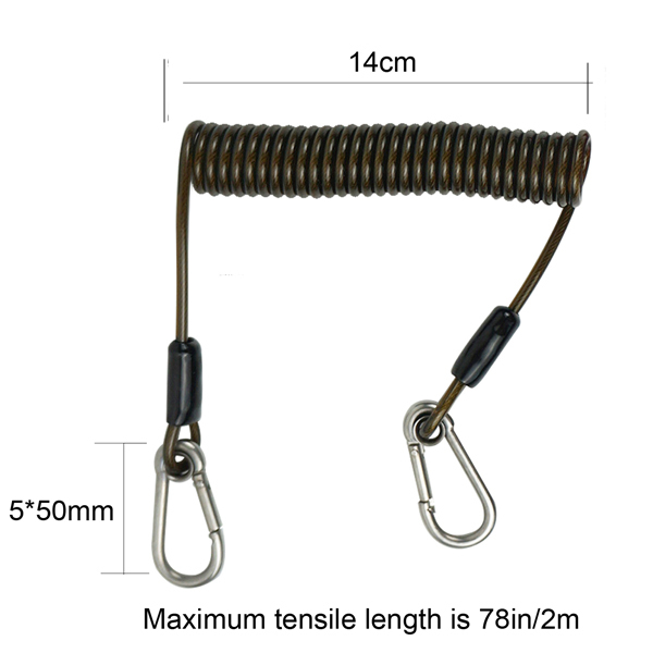 BTI-31A-1001 Stainless Steel Wire Sea Fishing Lanyard