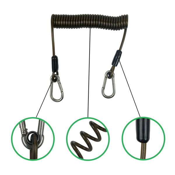 BTI-31A-1001 Stainless Steel Wire Sea Fishing Lanyard