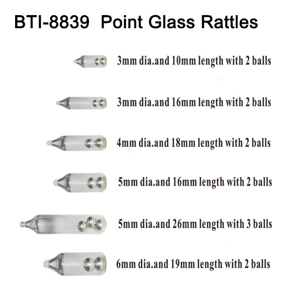 BTI-8839 Point Glass Rattle