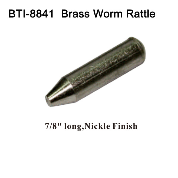 BTI-8841 Brass Worm Rattle