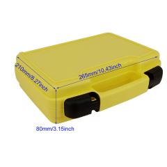 BTI-09A-SF03 Plastic click lock streamer fly carrying case