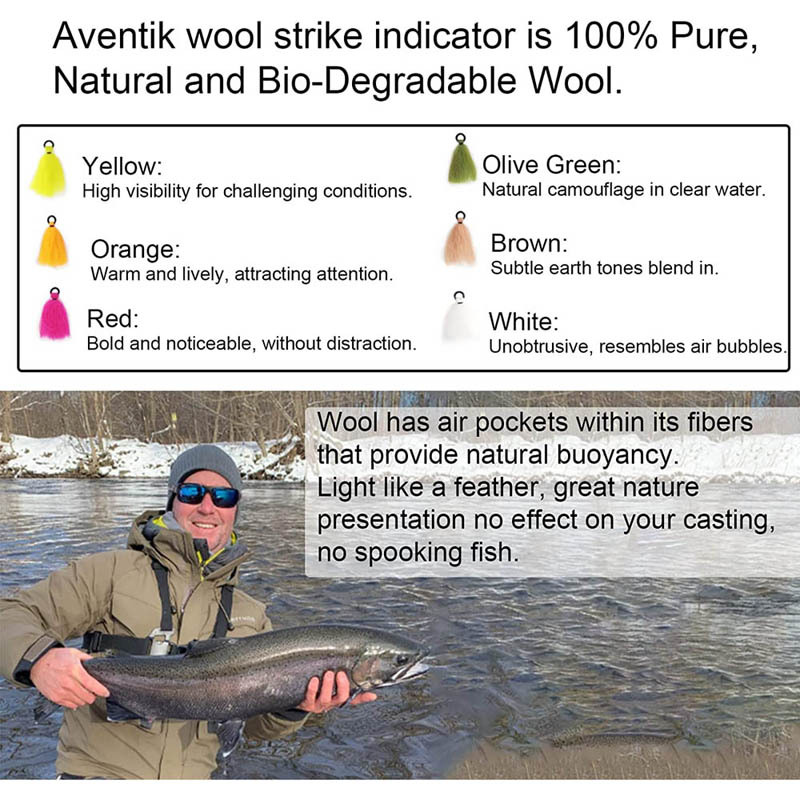 BTI-09E-6155B Wool strike indicator