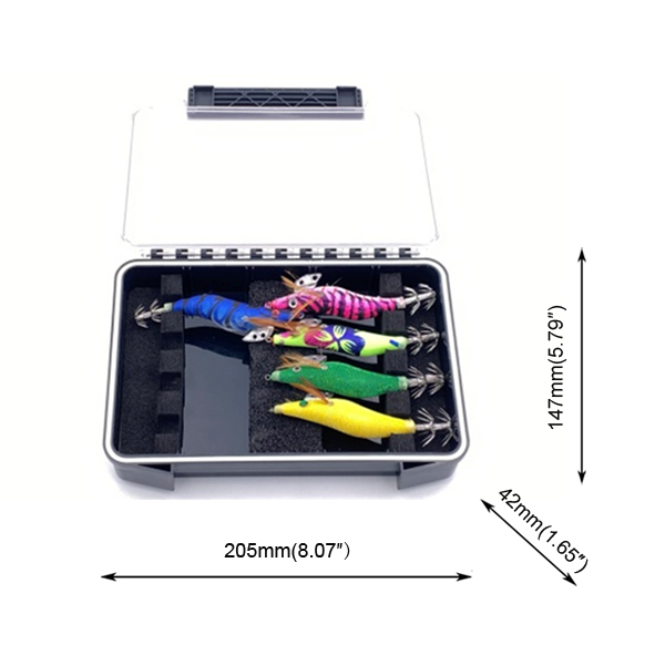 BTI-09A-G056 Waterproof compartments fly box