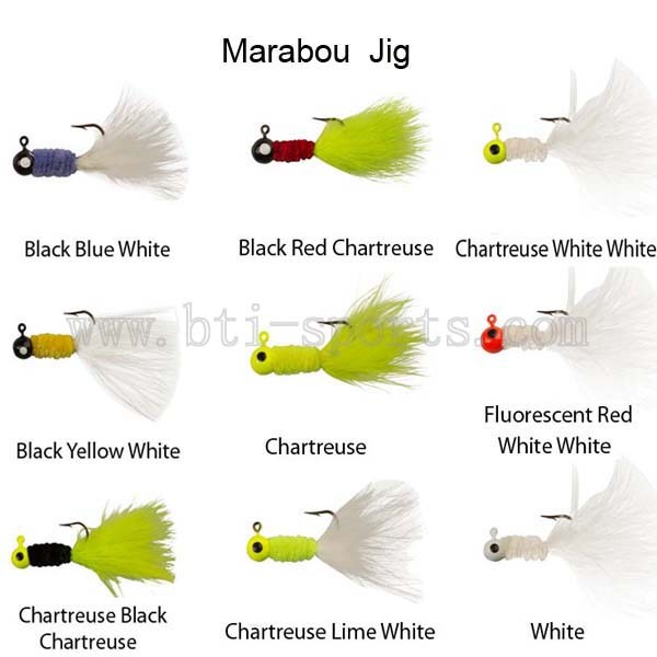 Marabou crappie jig (1)