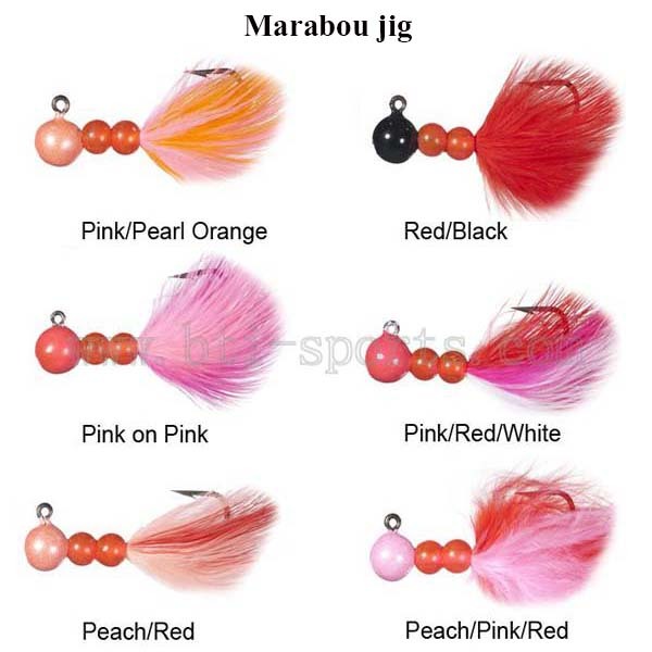 Marabou crappie jig (2)