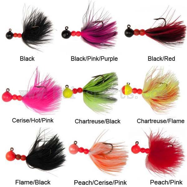 Marabou crappie jig (2)