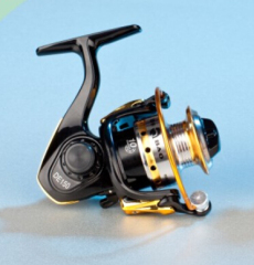 Aluminum spinning reel mini size (BTI-02C-DE)