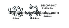 BTI-09F-6047 Oval Rig Ring