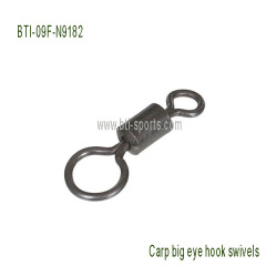 BTI-09F-N9182 Carp big eye hook swivels