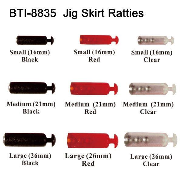 Jig Skirt Rattle Combo