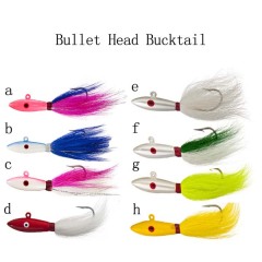 Bullet head bucktail