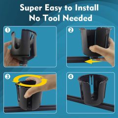 BTI-14A-1100 Multi-Functional Kayak Cup Holder