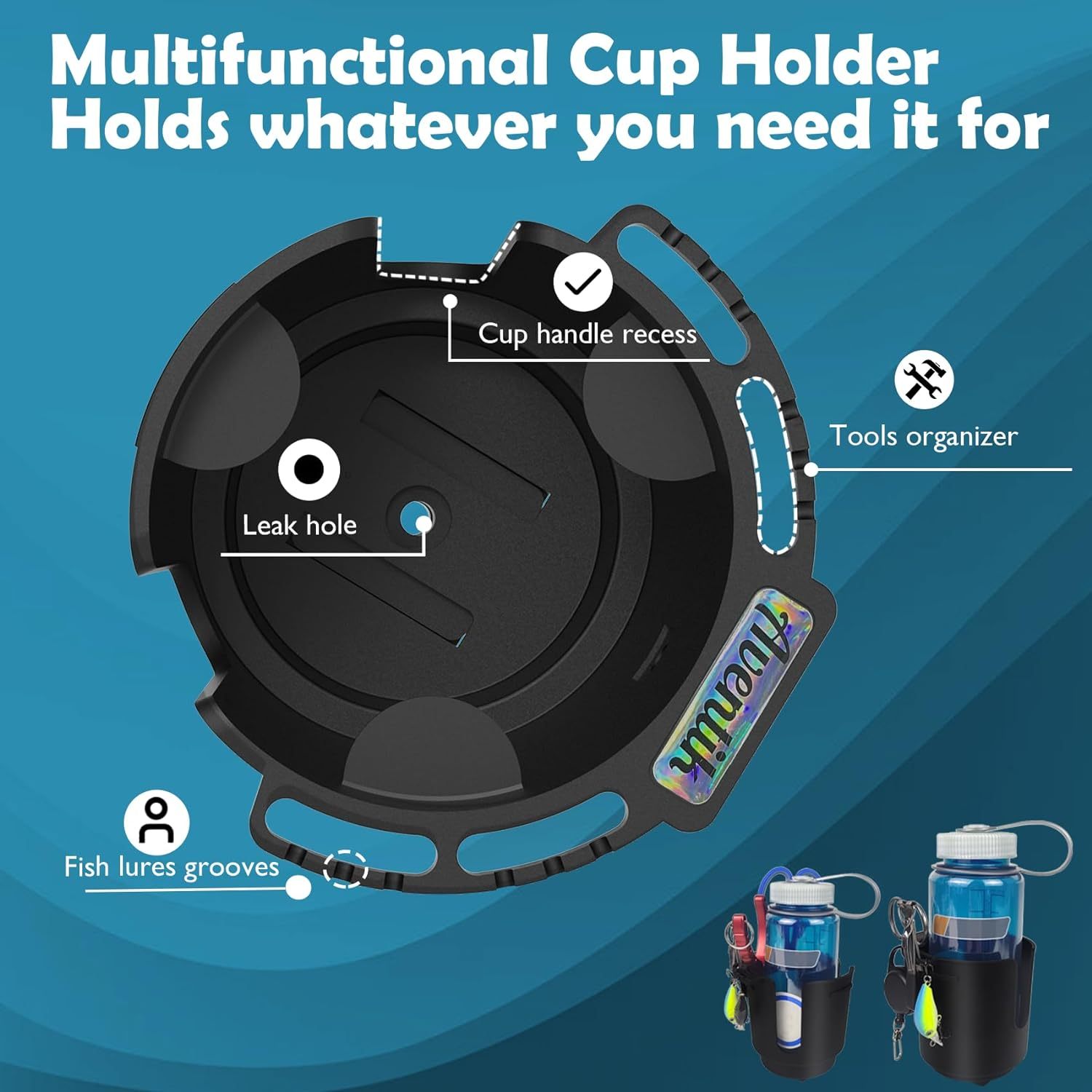 BTI-14A-1001A Paddle Board Cup Holder with Connector