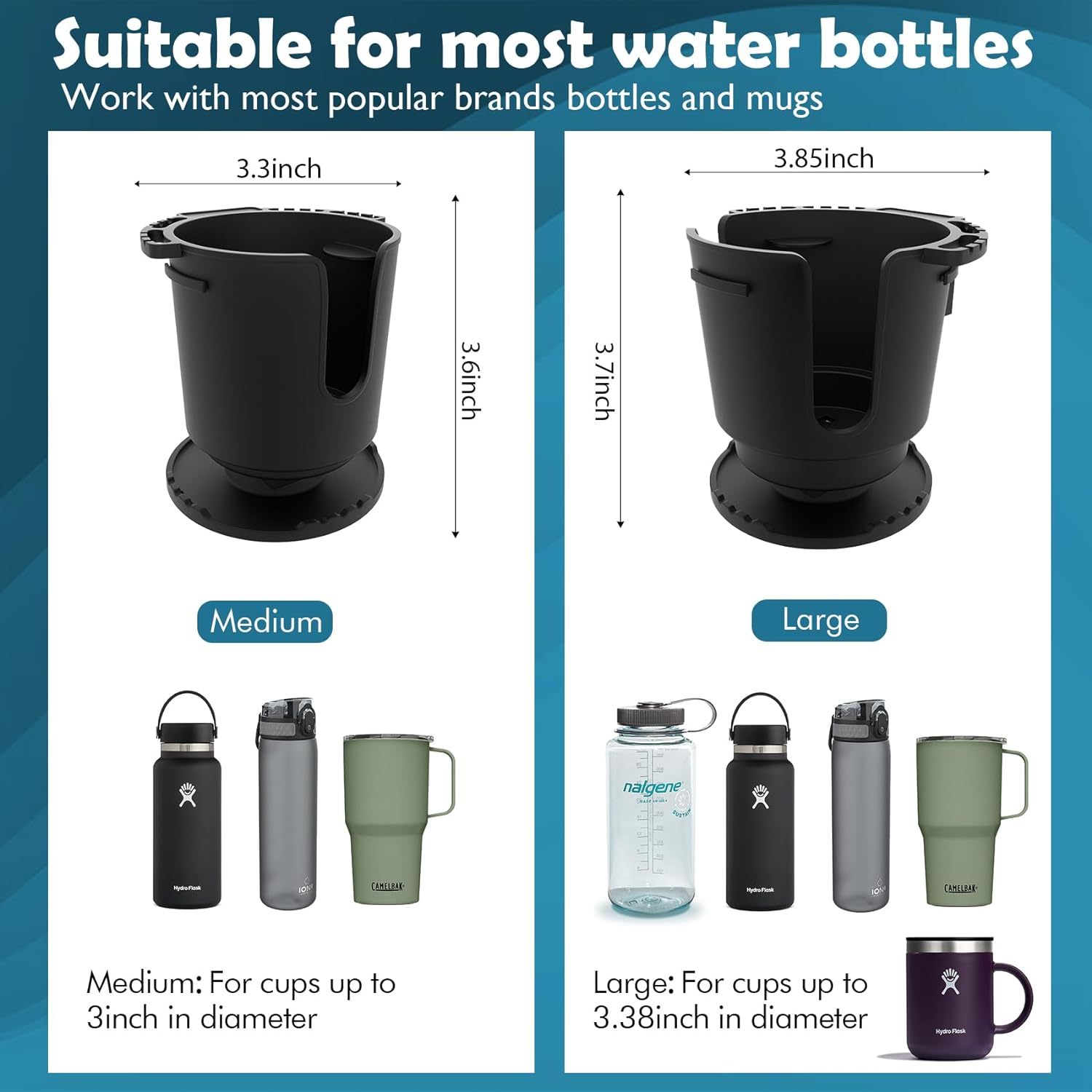 BTI-14A-1001A Paddle Board Cup Holder with Connector