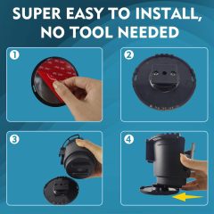 BTI-14A-1001A Paddle Board Cup Holder with Connector