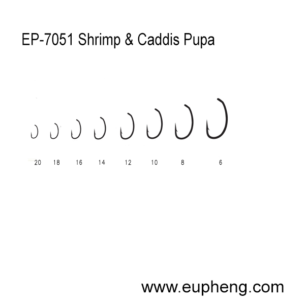 EP-7051shrimp and caddis hooks