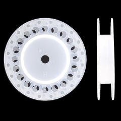Plastic spools for fly line packing