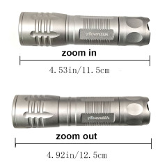 BTI-33A-3005 10W Super Bright Zoomble UV Light & 10W White Light