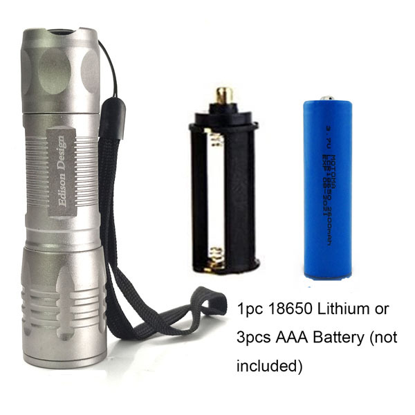 BTI-33A-3005 10W Super Bright Zoomble UV Light & 10W White Light