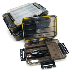Tackle Box Tackle Trays Tea-Colored Transparent Fishing Tackle Storage