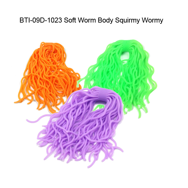 BTI-09D-1023 Soft Worm Body Squirmy Wormy