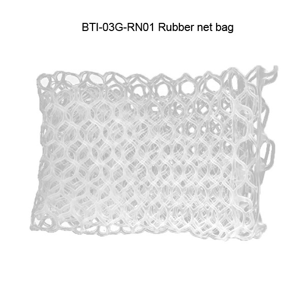 BTI-03G-RN01 Rubber net bag(PVC)