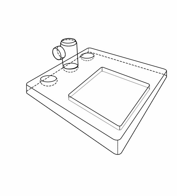 Customize alum fly tying vise base