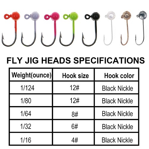 BTI-08B-421 Fly jig heads