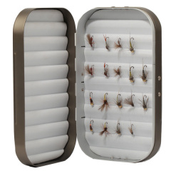 Riverruns 18 Competition Flies Trout UV Flies Nymph Flies With Aluminum Fly Box