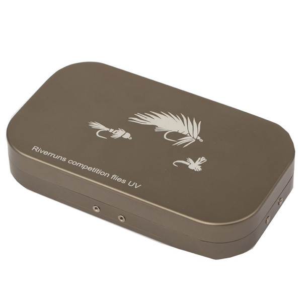 Riverruns 18 Competition Flies Trout UV Flies Nymph Flies With Aluminum Fly Box