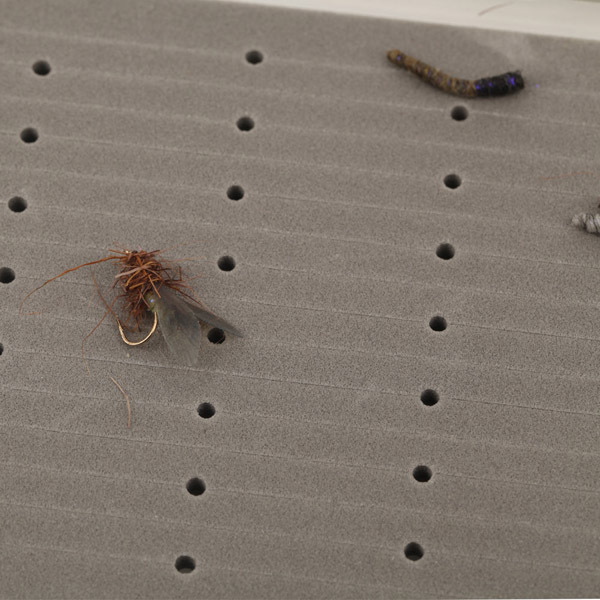 Riverruns Realistic Flies Caddis Dry Flies UV Flies Part Combo With A Fly Box