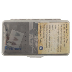 Riverruns Realistic Flies Caddis Dry Flies UV Flies Part Combo With A Fly Box